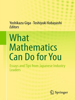 cover image of What Mathematics Can Do for You